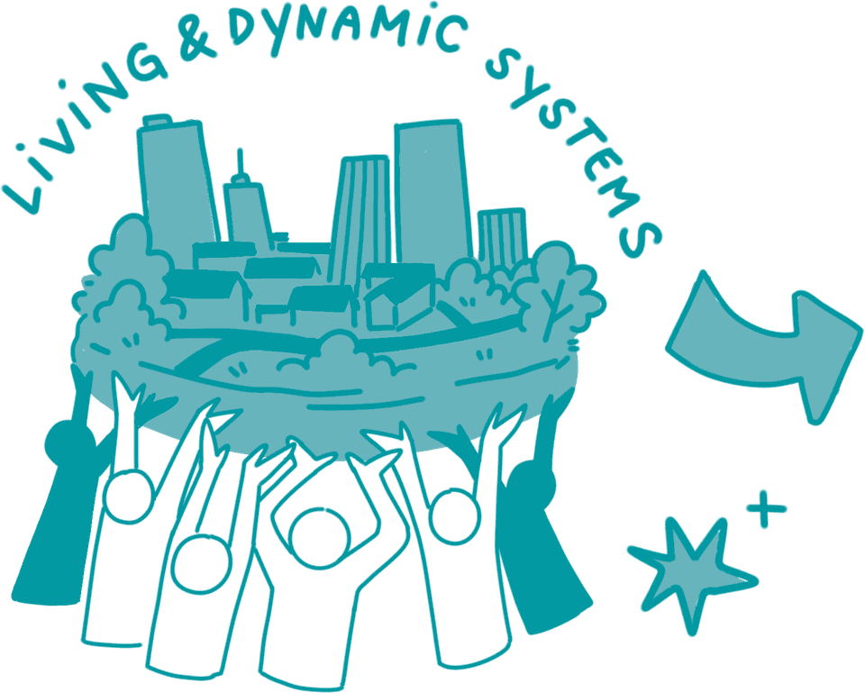 Co-creation illustration from the URBASOFIA brochure